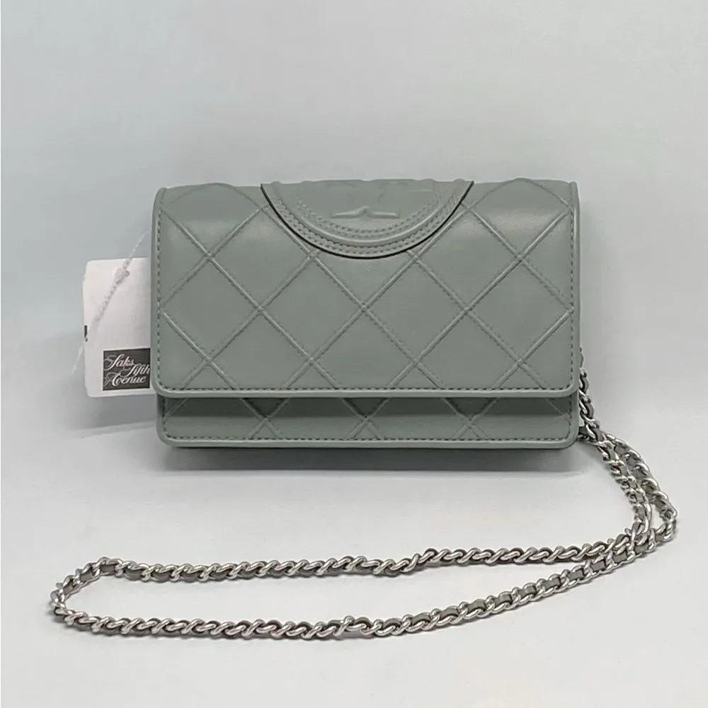 Tory Burch Fleming Soft Chain Wallet Bag